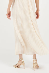 Desiree Gold / Off White Nappa Joan Oloff Shoes
