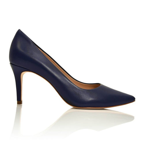 Deborah Navy Lux Nappa Joan Oloff Shoes