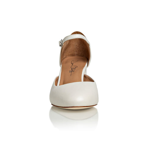 Sally Off White Mestico Luxury Nappa Joan Oloff Shoes