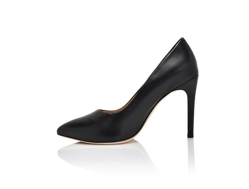 Rose Black Lux Nappa - FINAL SALE Joan Oloff Shoes