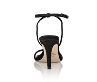 Fame Black Kid Suede Joan Oloff Shoes