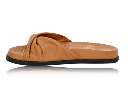 Sadie Camel Soft Nappa Joan Oloff Shoes