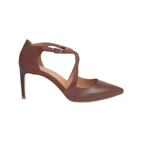 Desire Suede Brown Joan Oloff Shoes