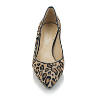 Callie Leopard Hair Calf Joan Oloff Shoes
