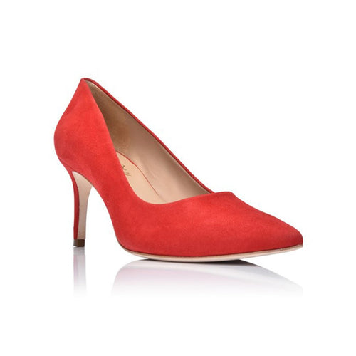 Deborah Red Hot Kiss Suede Joan Oloff Shoes