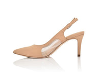 Dance New Nude Nappa/Clear Mesh - FINAL SALE Joan Oloff Shoes