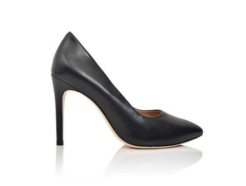 Rose Black Lux Nappa - FINAL SALE Joan Oloff Shoes