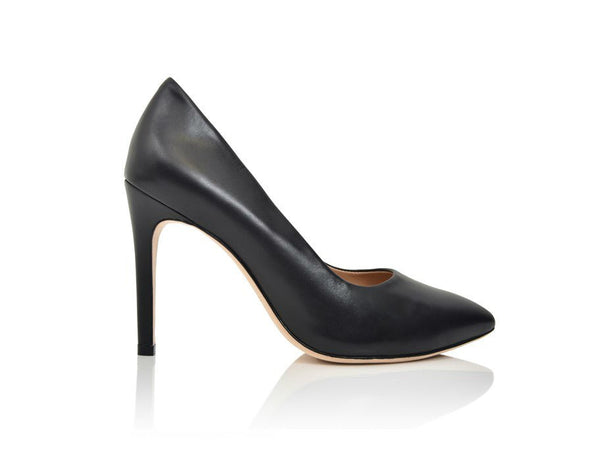 Rose Black Lux Nappa - FINAL SALE Joan Oloff Shoes