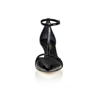 Desiree Black Nappa / Black Patent Joan Oloff Shoes