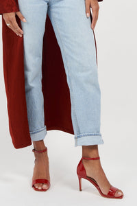 Simone Red Hot Soft Patent Joan Oloff Shoes