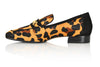 Adonis Leopard Hair Calf/Black Suede Loafer Joan Oloff Shoes