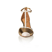 Desiree Gold / Off White Nappa Joan Oloff Shoes