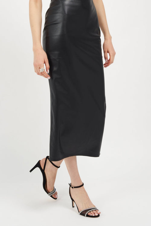 Fame Black Kid Suede Joan Oloff Shoes