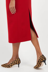 Callie Leopard Hair Calf Joan Oloff Shoes