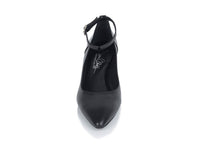 Coco - Black Nappa / Black Patent Joan Oloff Shoes