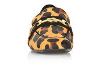 Adonis Leopard Hair Calf/Black Suede Loafer Joan Oloff Shoes