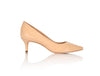 Callie New Nude Patent Joan Oloff Shoes