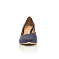 Deborah Navy Lux Nappa Joan Oloff Shoes