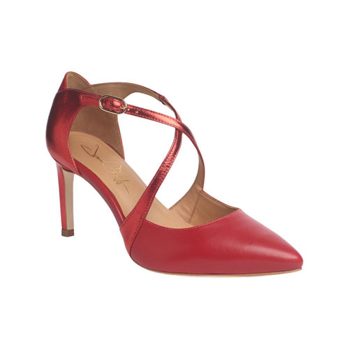 Desire Metallic Red Joan Oloff Shoes