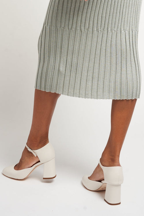 Sally Off White Mestico Luxury Nappa Joan Oloff Shoes