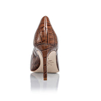 Deborah 2.0 Brown Croco Joan Oloff Shoes