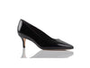 Callie Black Soft Patent Joan Oloff Shoes