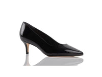 Callie Black Soft Patent Joan Oloff Shoes