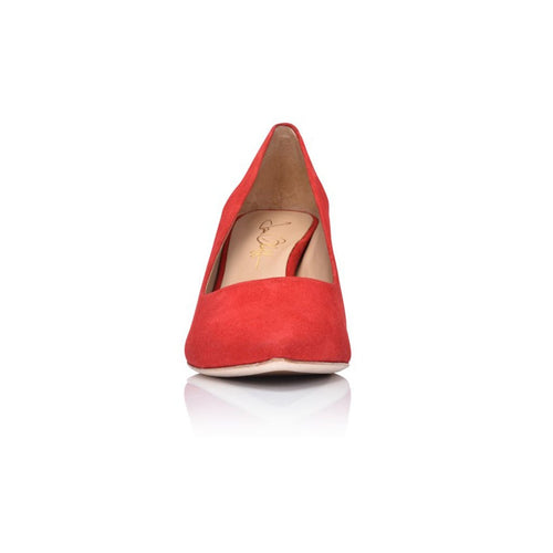 Deborah Red Hot Kiss Suede Joan Oloff Shoes