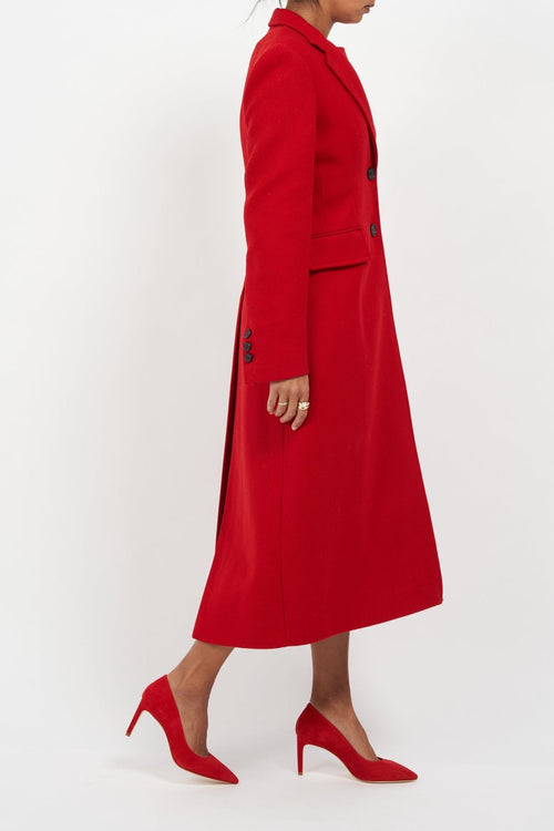 Deborah Red Hot Kiss Suede Joan Oloff Shoes