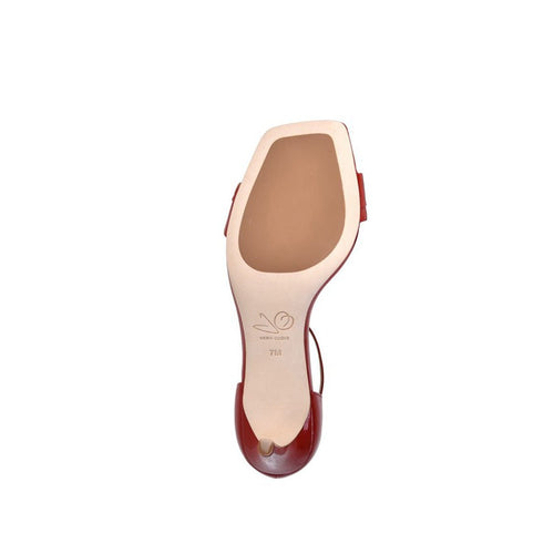 Simone Red Hot Soft Patent Joan Oloff Shoes