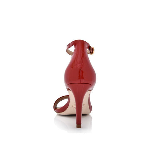 Simone Red Hot Soft Patent Joan Oloff Shoes