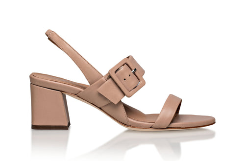 Greyson Taupe Luxury Kid Nappa Joan Oloff Shoes