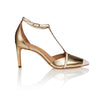 Desiree Gold / Off White Nappa Joan Oloff Shoes