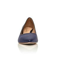 Callie Navy Lux Nappa Joan Oloff Shoes
