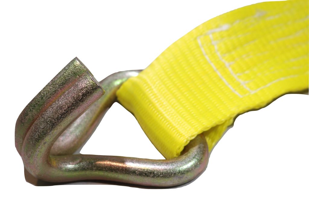 QTY 100 - 2" x 27 Ft. Flatbed Ratchet Strap w/ Wire Hooks
