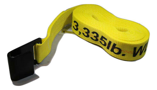 QTY 100 - 2" X 27 Ft. Ratchet Strap w/ Flat Hooks RatchetStrap.Com