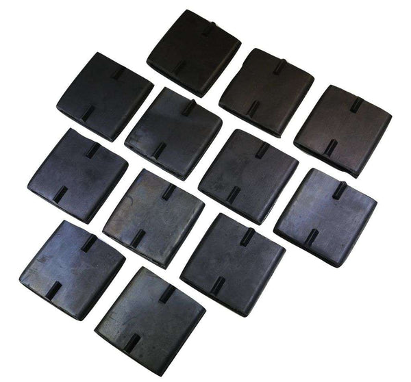 Rubber Tire Cleats for Car / Auto Hauler Ratchet Straps | 12 Pack RatchetStrap.Com