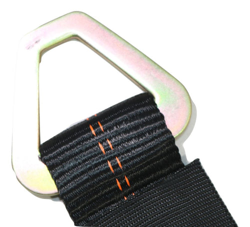 24 Inch Axle Straps Auto Car Hauler Tie Downs Tow Wrecker 4 PACK | BLACK RatchetStrap.Com