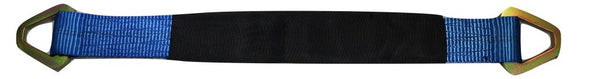 24" Axle Straps Auto Car Hauler Tie Downs Tow Wrecker QTY 4 | BLUE RatchetStrap.Com