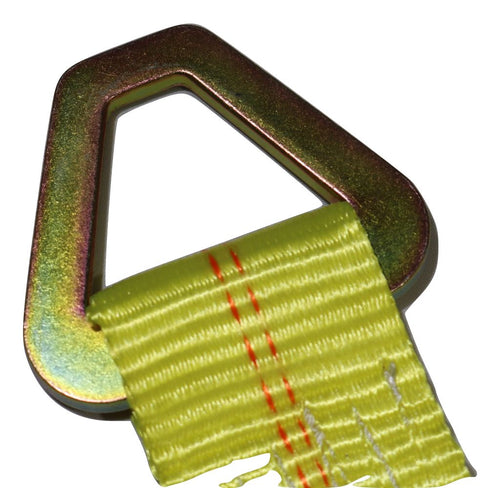 36 Inch Axle Straps Auto Car Hauler Tie Downs Tow Wrecker YELLOW | 4 PACK RatchetStrap.Com