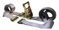 2"x 16 Ft Logistic Van Ratchet E-Track Straps w/ Spring E Fittings | 50 PACK RatchetStrap.Com