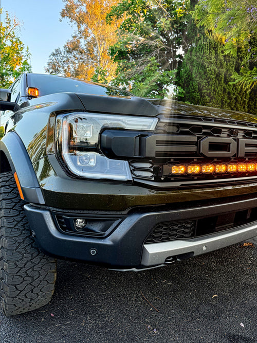 2024+ Ford Ranger Raptor Hood Mount/Ditch Lights M&R Automotive