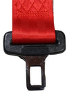 Red Retractable Forklift Replacement Seatbelt w/ Hardware RatchetStrap.Com