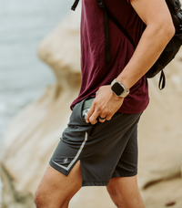 Dominate Training Shorts - Black Bamtech