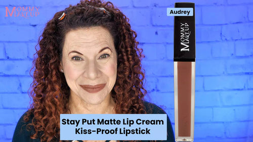 Audrey Stay Put Matte Lip Cream | Stunning Kiss-Proof Lipstick Mommy Makeup