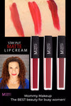 Marilyn Stay Put Matte Lip Cream | Stunning Kiss-Proof Lipstick Mommy Makeup