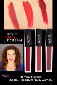 Madonna Stay Put Matte Lip Cream | Stunning Kiss-Proof Lipstick Mommy Makeup
