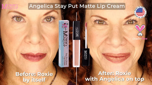 Roxie Stay Put Matte Lip Cream | Stunning Kiss-Proof Lipstick Mommy Makeup
