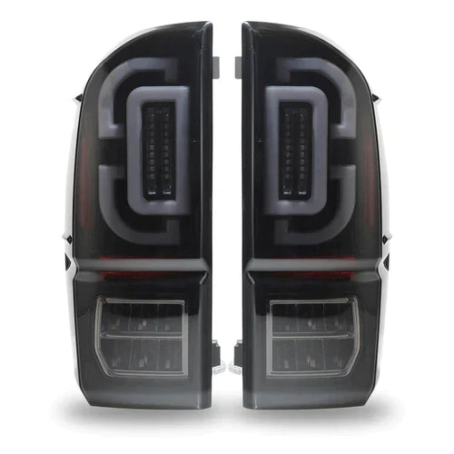 Renegade Tacoma 2016-2023 V2 LED Sequential Tail light - Black/Smoke OffRoadUSA.com