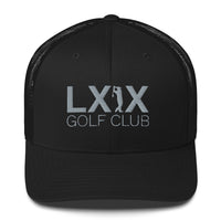 LXIX GOLF CLUB LXIX GOLF CLUB Swinger Logo Trucker Cap - Gray Logo